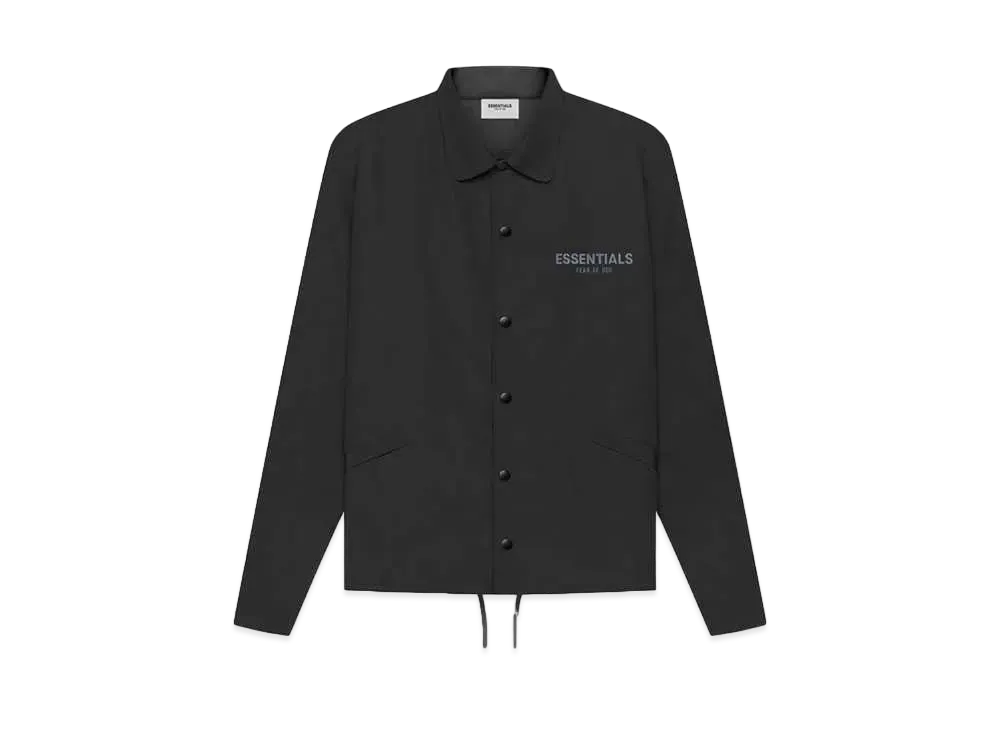 FEAR OF GOD ESSENTIALS Coaches Jacket "Stretch Limo"