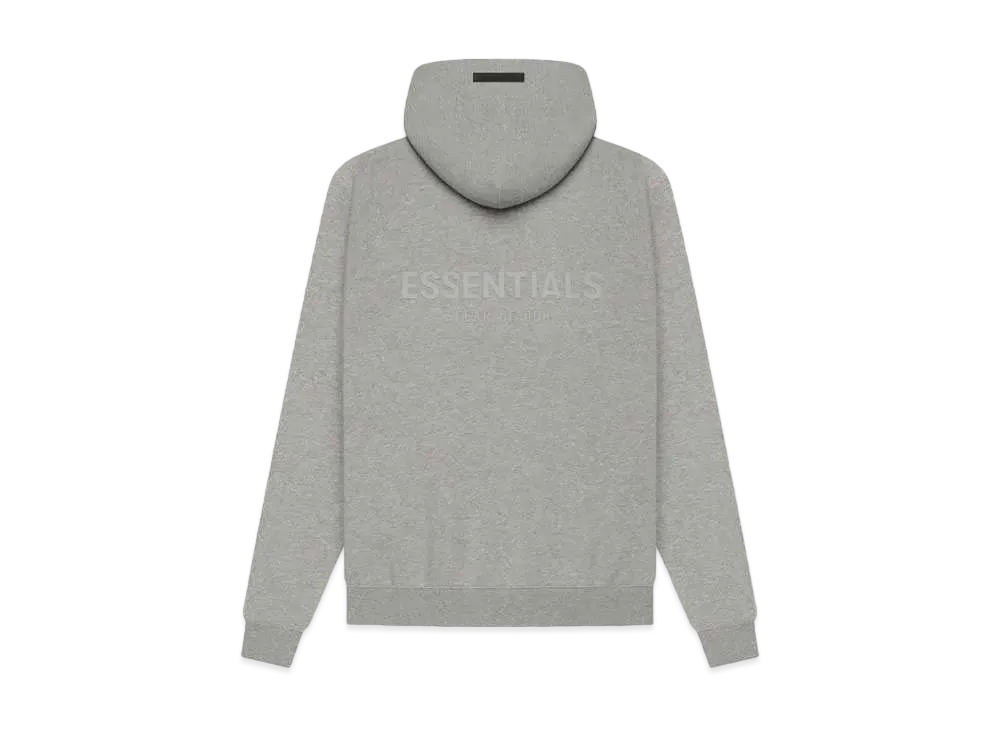 FEAR OF GOD ESSENTIALS Pullover Hoodie "Dark Heather Oatmeal"