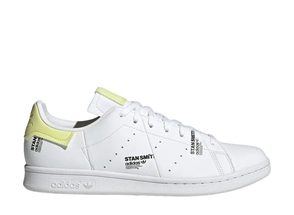 adidas Stan Smith "FOOT WEAR WHITE/PULSE YELLOW/CORE BLACK"