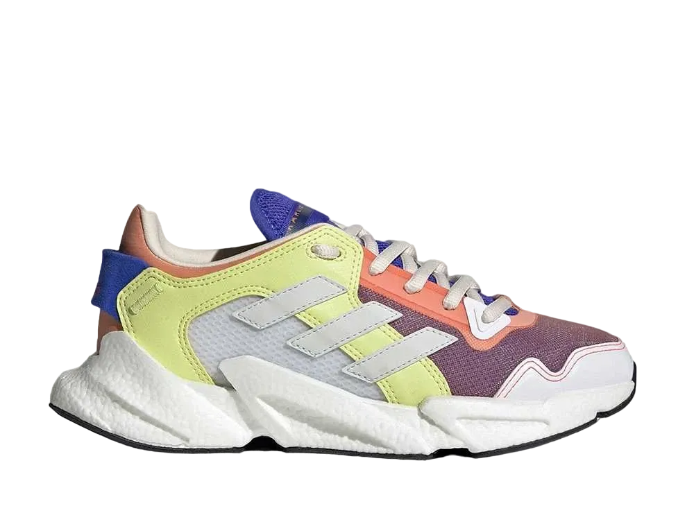 Karlie Kloss × adidas X9000 "Ambient Blush/Pulse Yellow/Ambient Sky"