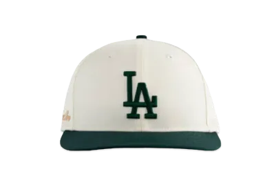 NEW ERA x Aime Leon Dore Dodgers Hat "Ivory/Green"