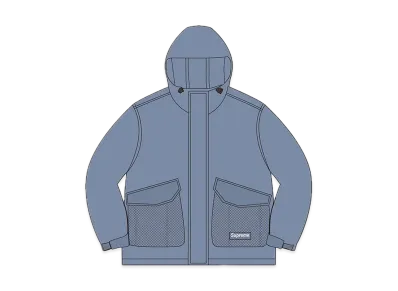 Supreme Mesh Pocket Cargo Jacket "Slate"