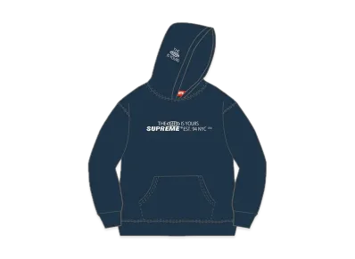 Supreme World Is Yours Hooded Sweatshirt "Navy"