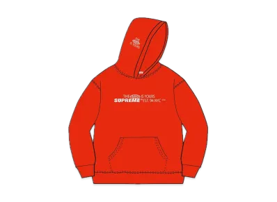 Supreme World Is Yours Hooded Sweatshirt "Red"