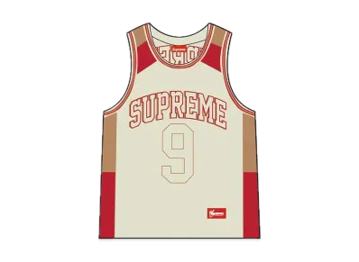 Supreme Terry Basketball Jersey "Stone"