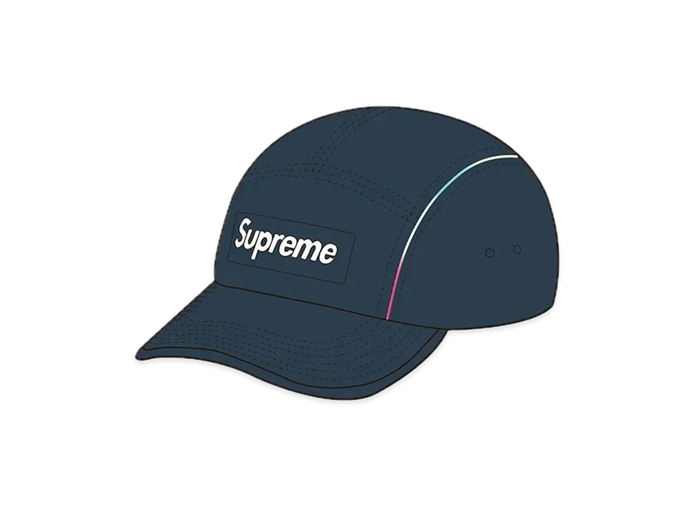 Supreme Gradient Piping Camp Cap "Navy"