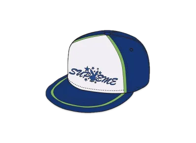 Supreme / Playboy® 5-Panel "White/Blue"