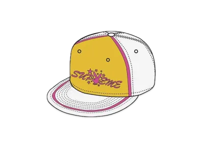 Supreme / Playboy® 5-Panel "White/Pink"
