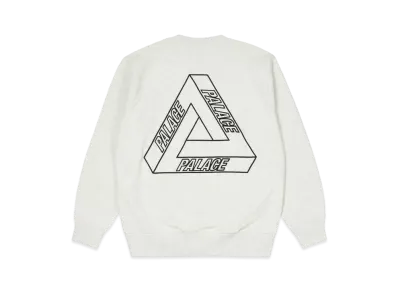 PALACE Outliner Mit Designer Crew "Grey"