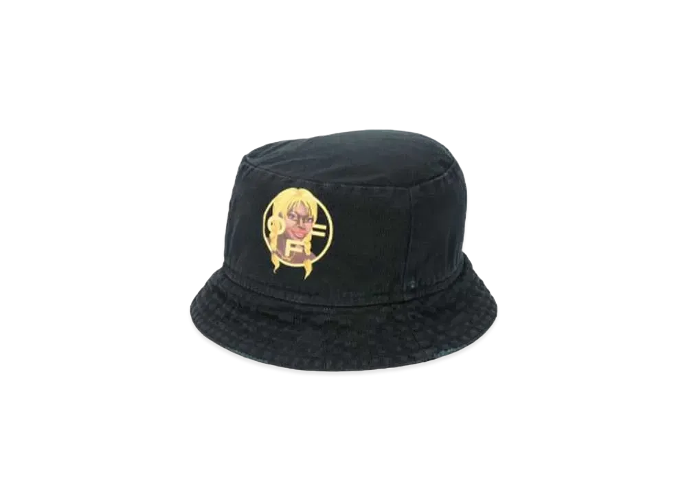 OFF-WHITE x Theophilus London Printed Bucket Hat "Black"