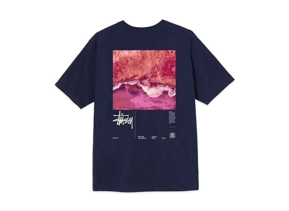 Stussy OCEAN DREAM TEE "Navy"