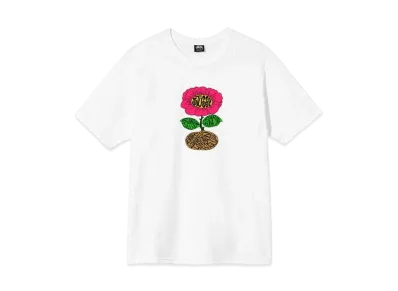 Stussy SUNFLOWER TEE "White"