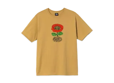 Stussy SUNFLOWER TEE "Khaki"