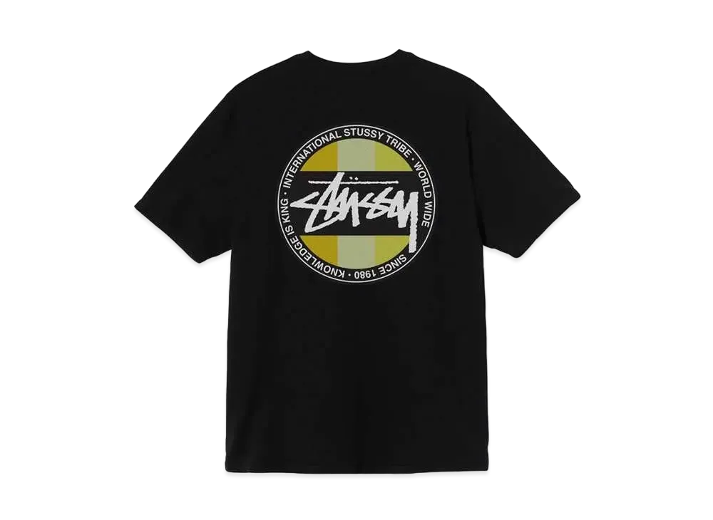 Stussy CLASSIC DOT DYED TEE "Black"