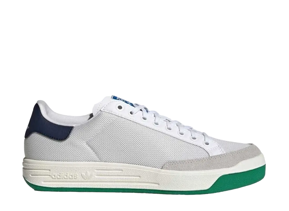NOAH × adidas Rod Laver "Footwear White/Green/College Navy"