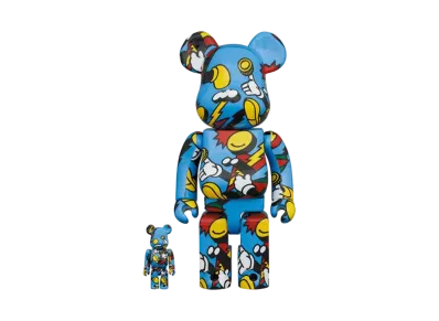 Bearbrick GRAFFLEX 100% & 400%