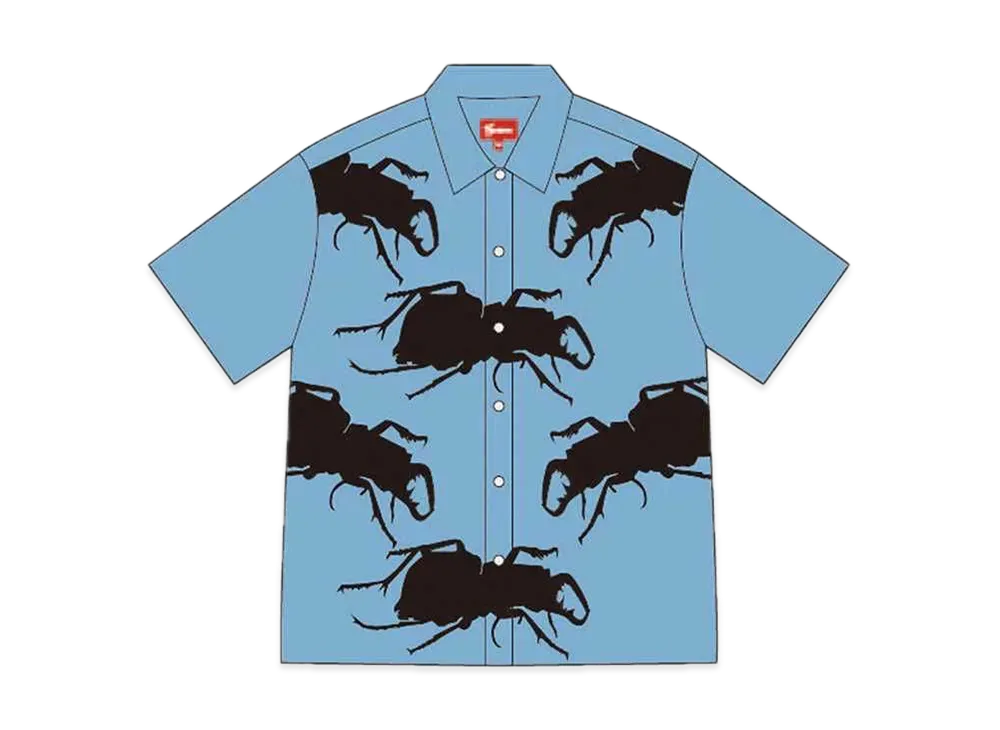 Supreme Beetle S/S Shirt "Blue"