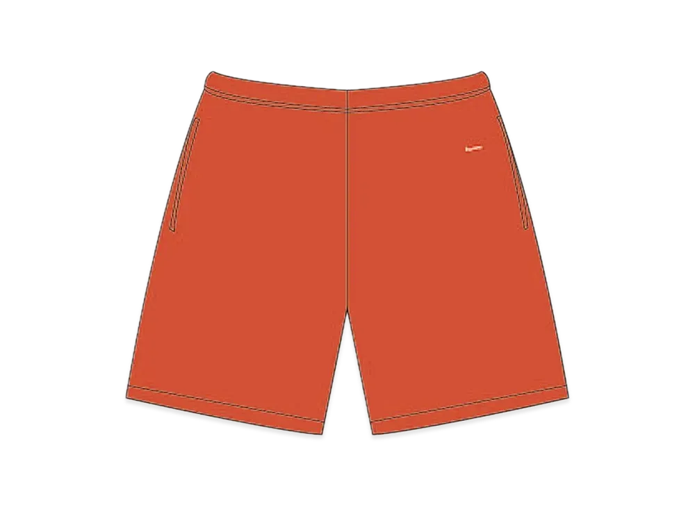 Supreme Small Box Sweatshort "Orange"