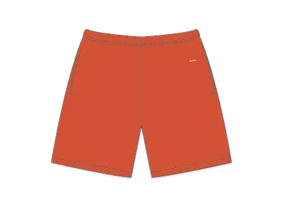 Supreme Small Box Sweatshort "Orange"