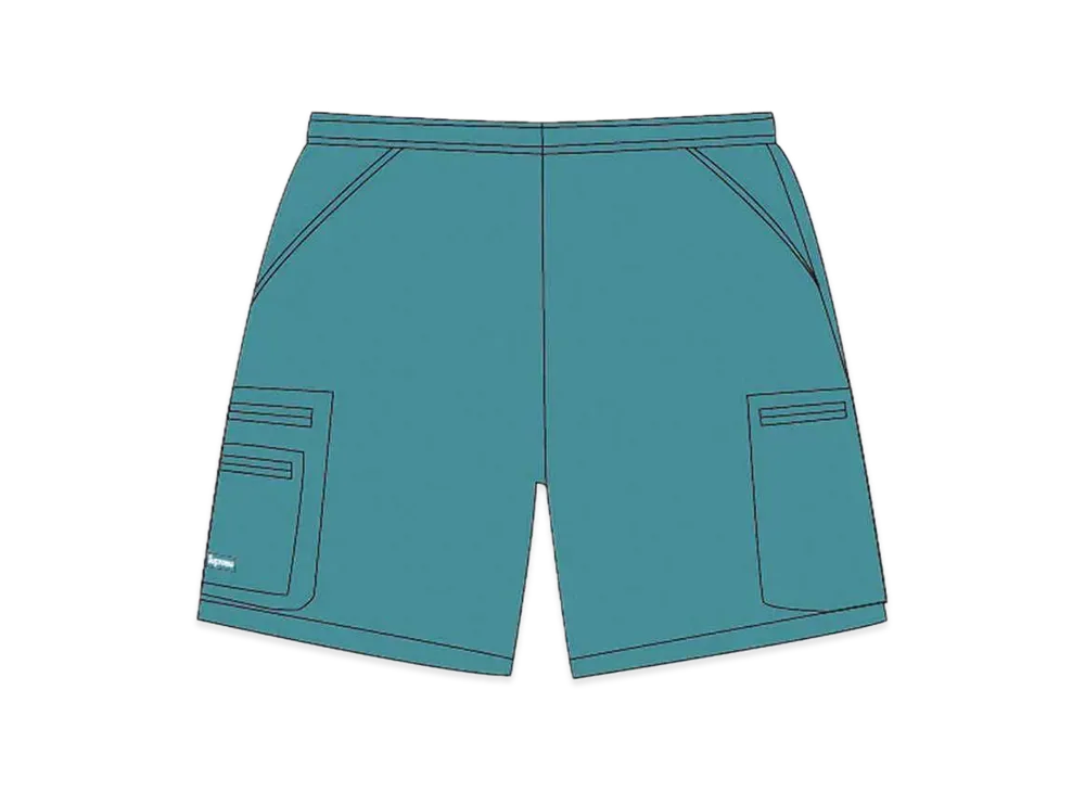 Supreme Cargo Water Short "Teal"