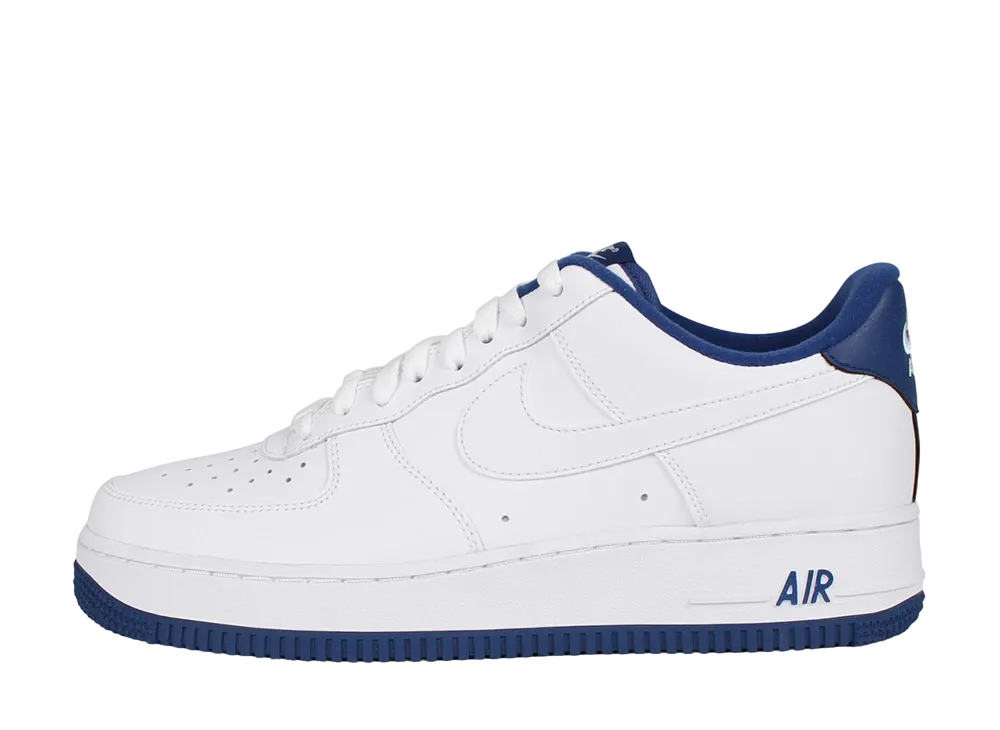 Nike Air Force 1 Low "White/Deep Royal Blue"