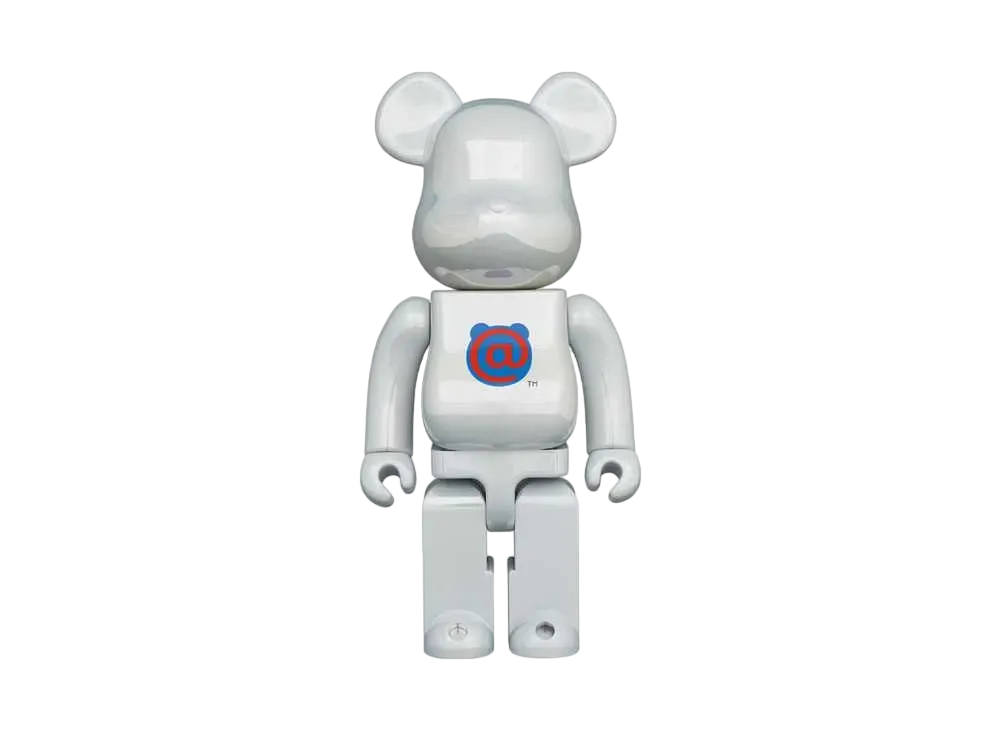 Bearbrick 1st MODEL WHITE CHROME 400%