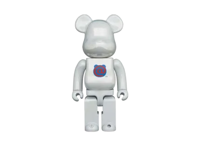 Bearbrick 1st MODEL WHITE CHROME 400%