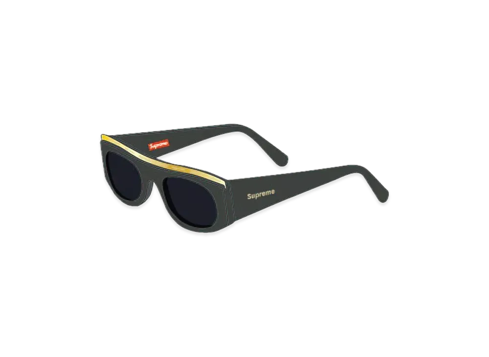 Supreme Goldtop Sunglasses "Black"