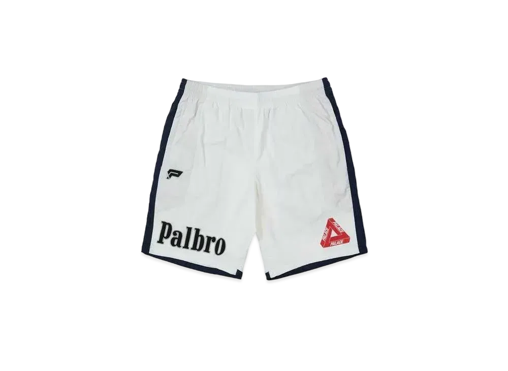PALACE Sports Shell Shorts "White"