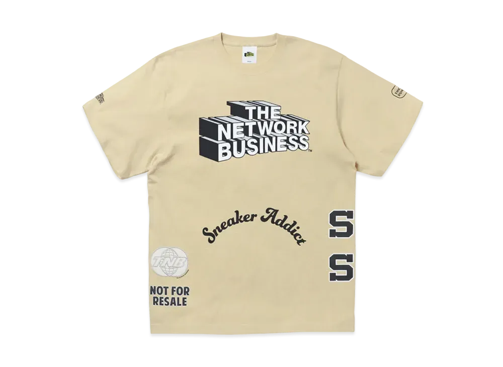 8/14(土)9:00〜オンライン発売】SNKRDUNK × THE NETWORK BUSINESS × RED SPIDER KICKS  コラボTシャツ | スニーカーダンク SNKRDUNK × THE NETWORK BUSINESS コラボTシャツ