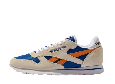 Bronze 56K × Reebok Classic Leather "Chalk/Slam Orange"
