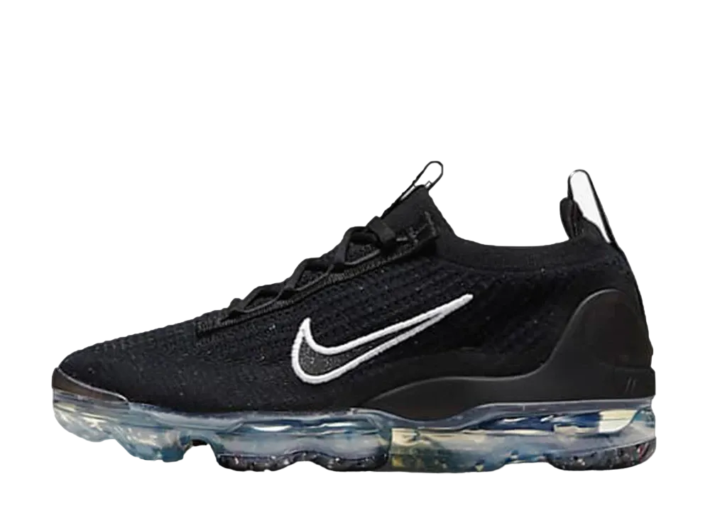 NIKE Women's AIR VAPORMAX 2021 FLYKNIT "BLACK/WHITE"