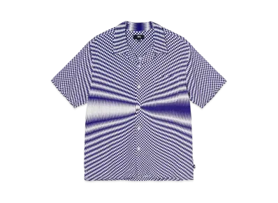 Stussy PSYCHEDELIC CHECK SHIRT "Blue"