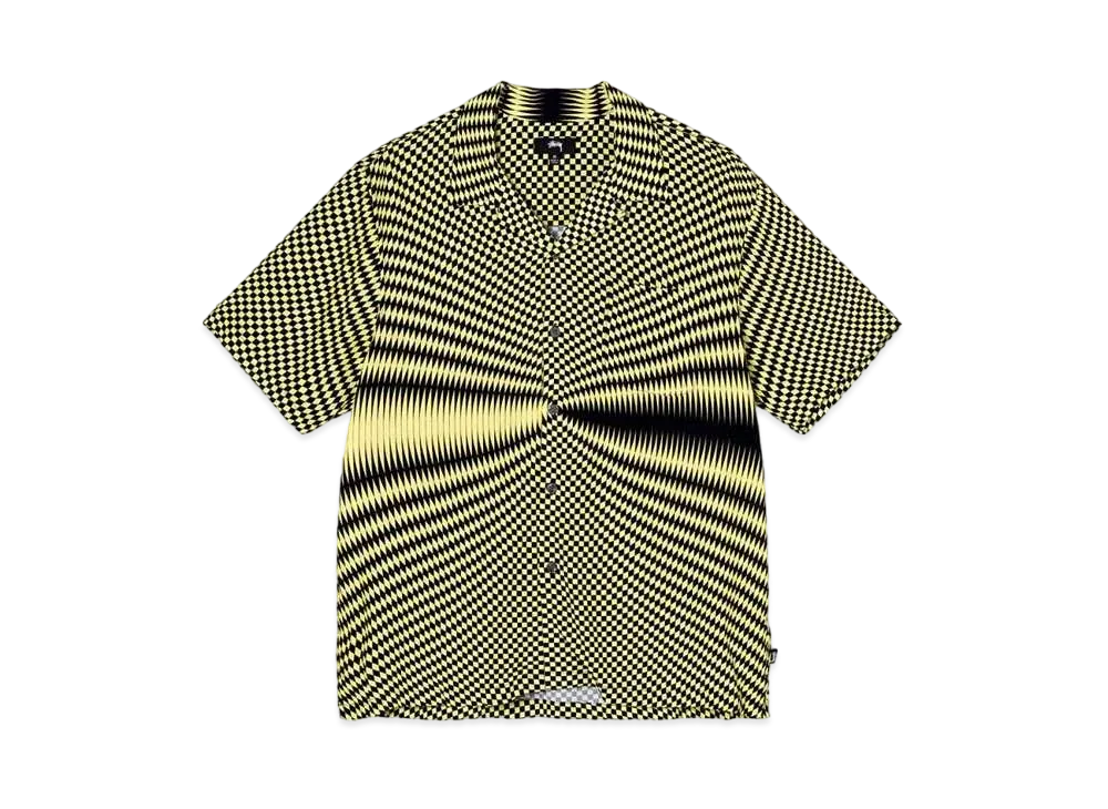 Stussy PSYCHEDELIC CHECK SHIRT "Yellow"