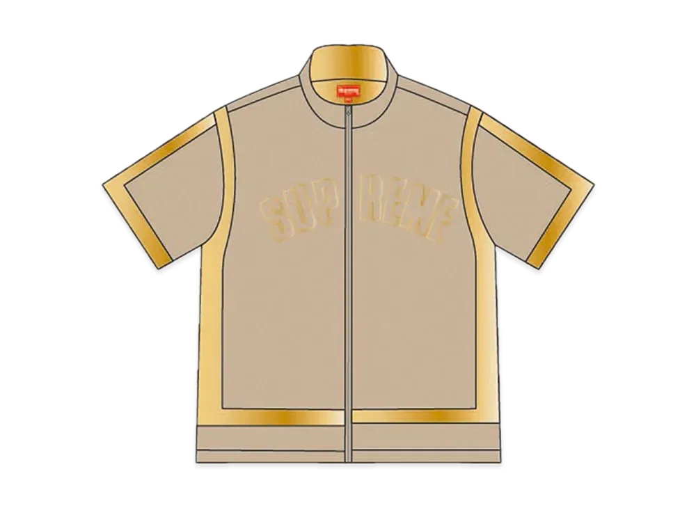 Supreme Mesh Warm Up Top "Tan"