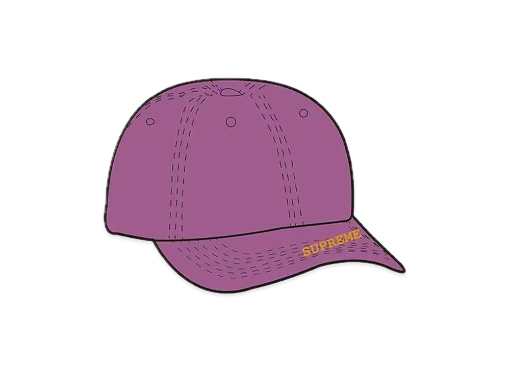 Supreme Visor Logo 6-Panel "Purple"