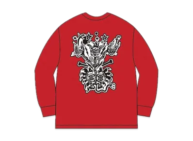 Supreme Clayton Patterson L/S Tee "Red"