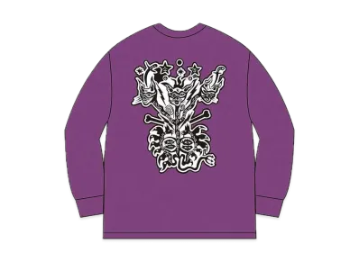 Supreme Clayton Patterson L/S Tee "Purple"