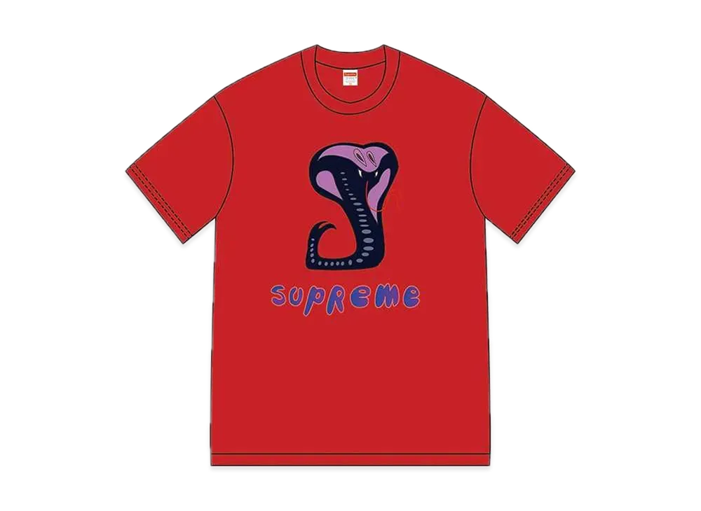 Supreme Snake Tee "Red"