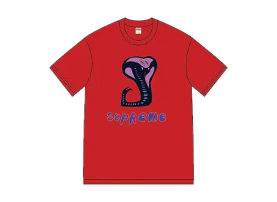 Supreme Snake Tee "Red"
