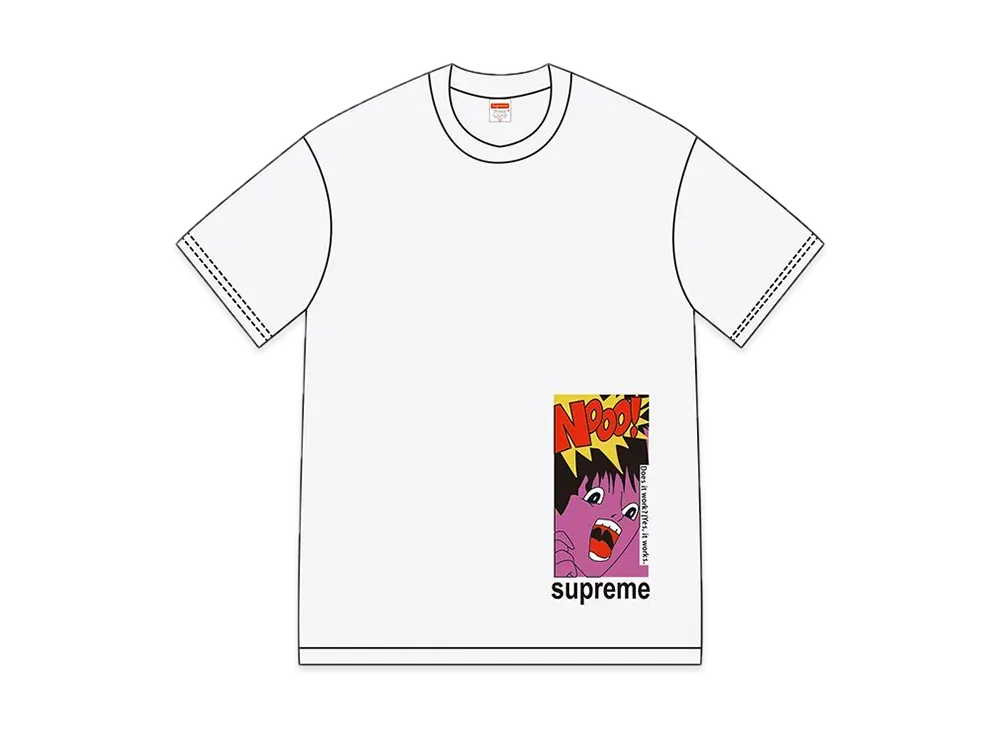 Supreme Does It Work Tee "White"