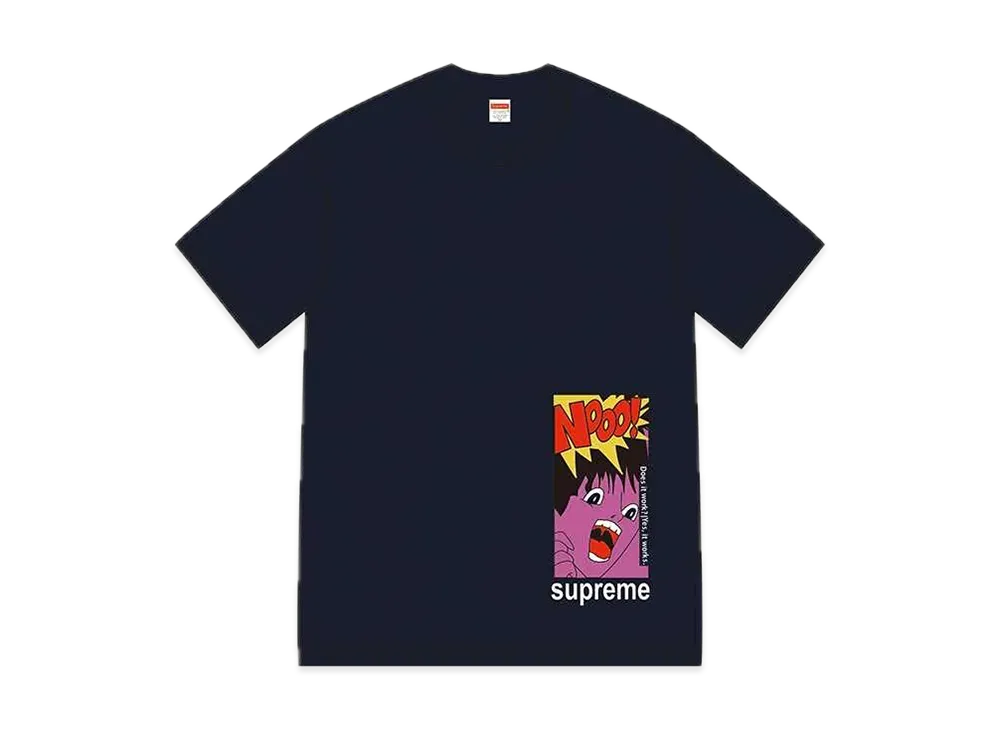 Supreme Does It Work Tee "Navy"