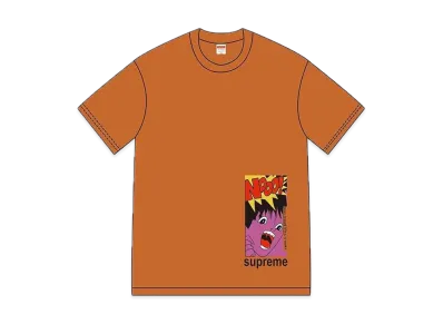 Supreme Does It Work Tee "Burnt Orange"