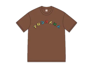 Supreme Jamie Reid Anarchy Tee "Brown"