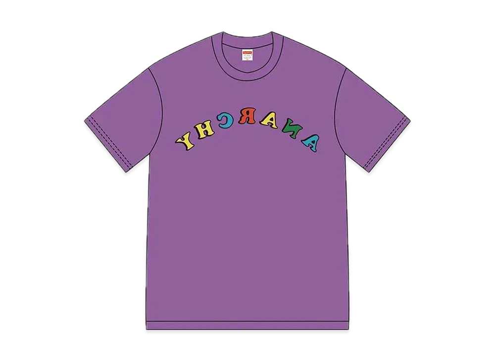 Supreme Jamie Reid Anarchy Tee "Purple"