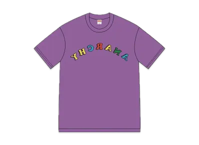 Supreme Jamie Reid Anarchy Tee "Purple"