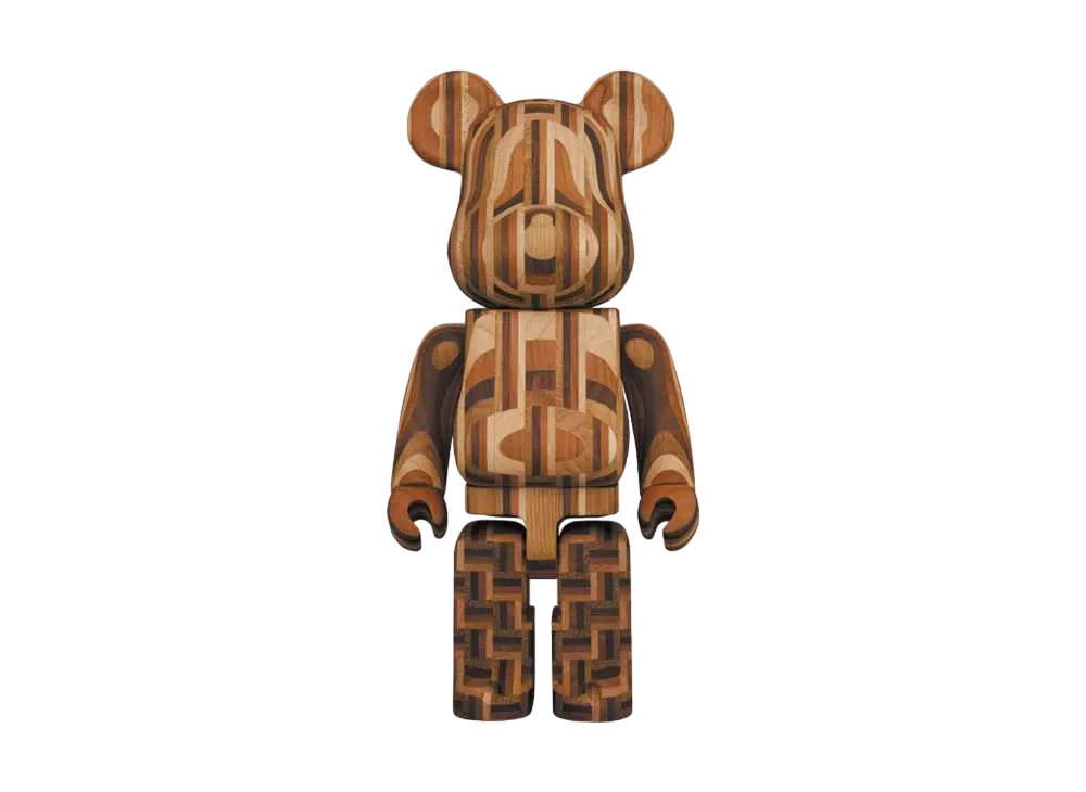 Bearbrick Karimoku Yosegi 2nd 400%