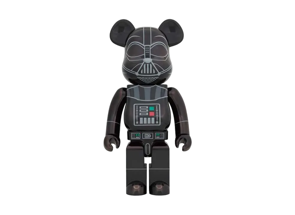 Bearbrick DARTH VADER (Rogue One Ver.) Chrome Ver.1000%