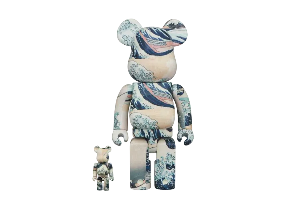 Bearbrick Katsushika Hokusai「Kanagawaokinamiura」100% & 400%