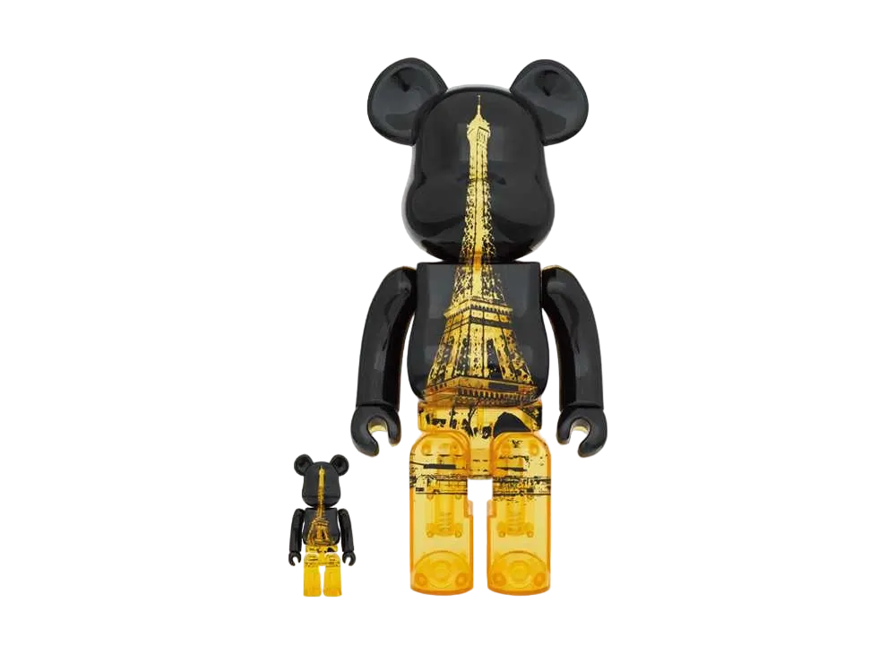 Bearbrick EIFFEL TOWER GOLDEN GOWN Ver. 100% & 400%